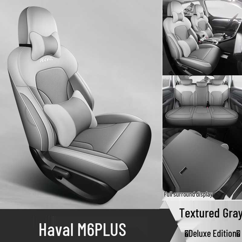 Haval M6 PLUS Smart Leather Seat Covers, Full Coverage, All-Season Cushions.