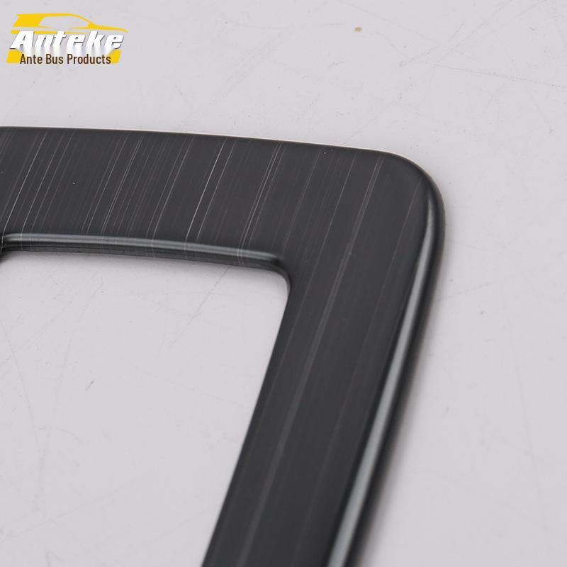 18 CC Rear Seat Backrest Handle & Seat Adjustment Switch Decorative Frame & Sticker