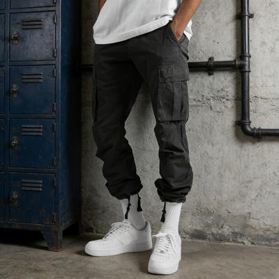 Pantalon Cargo Décontracté pour Homme Multi-Poches Pantalon Ample Coupe Droite Pantalon Jogger pour Rue Gym Course Randonnée