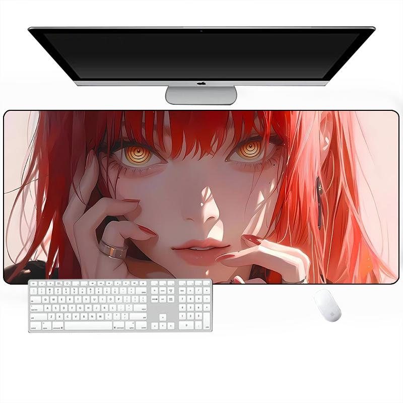 Chainsaw Man Mousepad Xxl Computer Accessories Gaming Mouse Pad Office Pads Pc Extended Carpet Large Game Mats Desk Gamer Anime