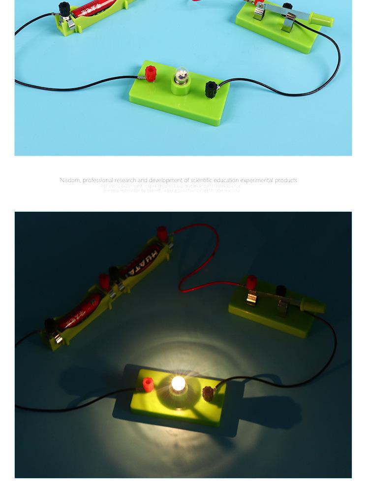 DIY Science Kit: Simple Circuit Experiments with Light Bulbs for Students