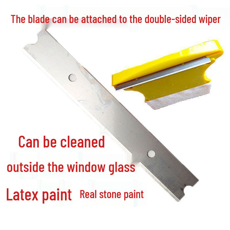 

Двусторонние лезвия для скребка для стекла - Упаковка 100 шт. Лезвия для канцелярского ножа для очистителей стекол 5 pieces for glass scraper