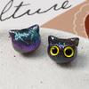 Cat Spacers Beads Animal Head Loose Beads for Earring Bracelet Necklace Jewelry Making Acrylic Colorful Cat Bead DIY Art