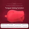 Spring Rose Erotic Tongue Vibrator - Wearable Rose Licking Toy for Women