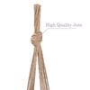 Plantenhanger, 6 Stuks Hangende Bloempot Plantenhouder Mand Jute Touw Houder voor Binnen Buiten 105cm