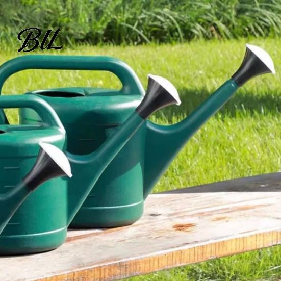Watering Can for Houseplants Long Spout Plastic with Ergonomic Handle 3L Large Capacity 5L Pot Removable Sprinkler Head Indoor Outdoor Gardening