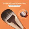 Artificial fiber Liquid Foundation Brush Tongue Shape Cosmetic Brushes Ultra-thin Makeup Brush