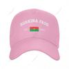 Baseball Cap Burkina Faso EST Independence Day Wild Sun Shade Peaked Adjustable Outdoor Caps