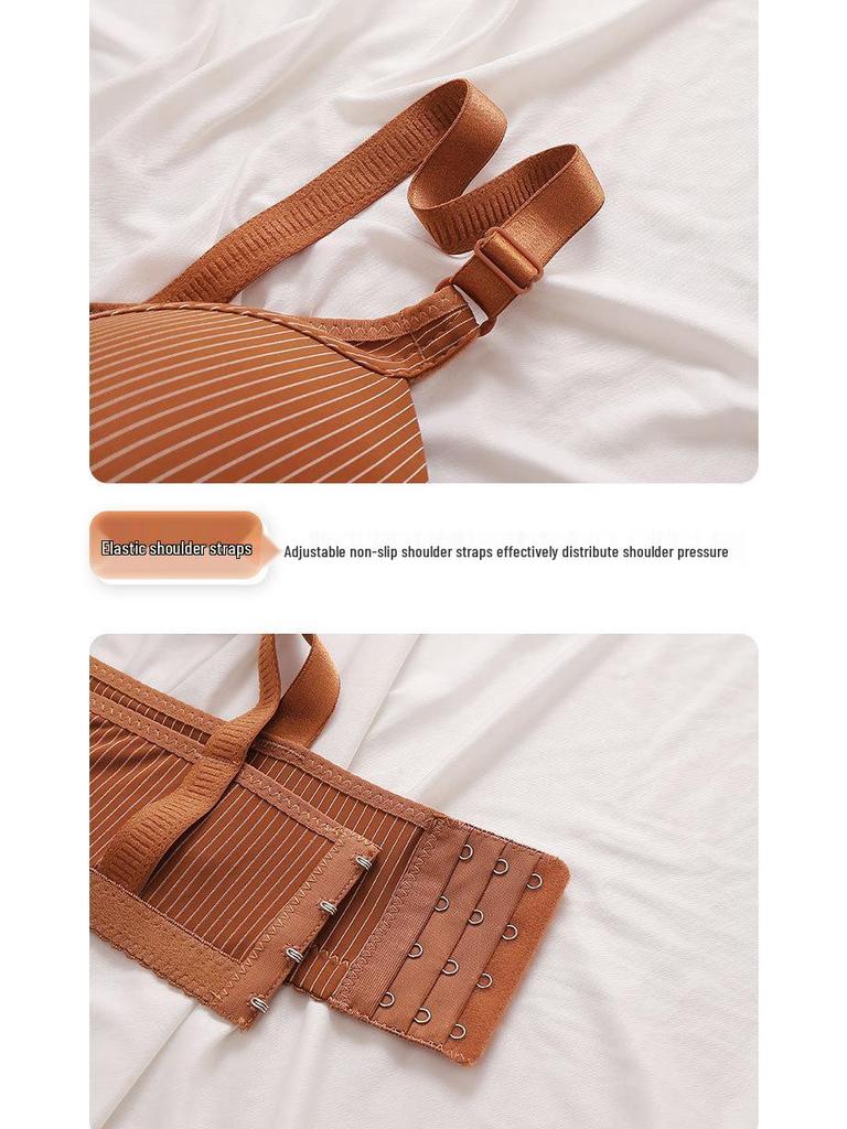 Bequemer Atmungsaktiver Übergrößen-Bügel-BH für Frauen mittleren Alters und ältere Frauen