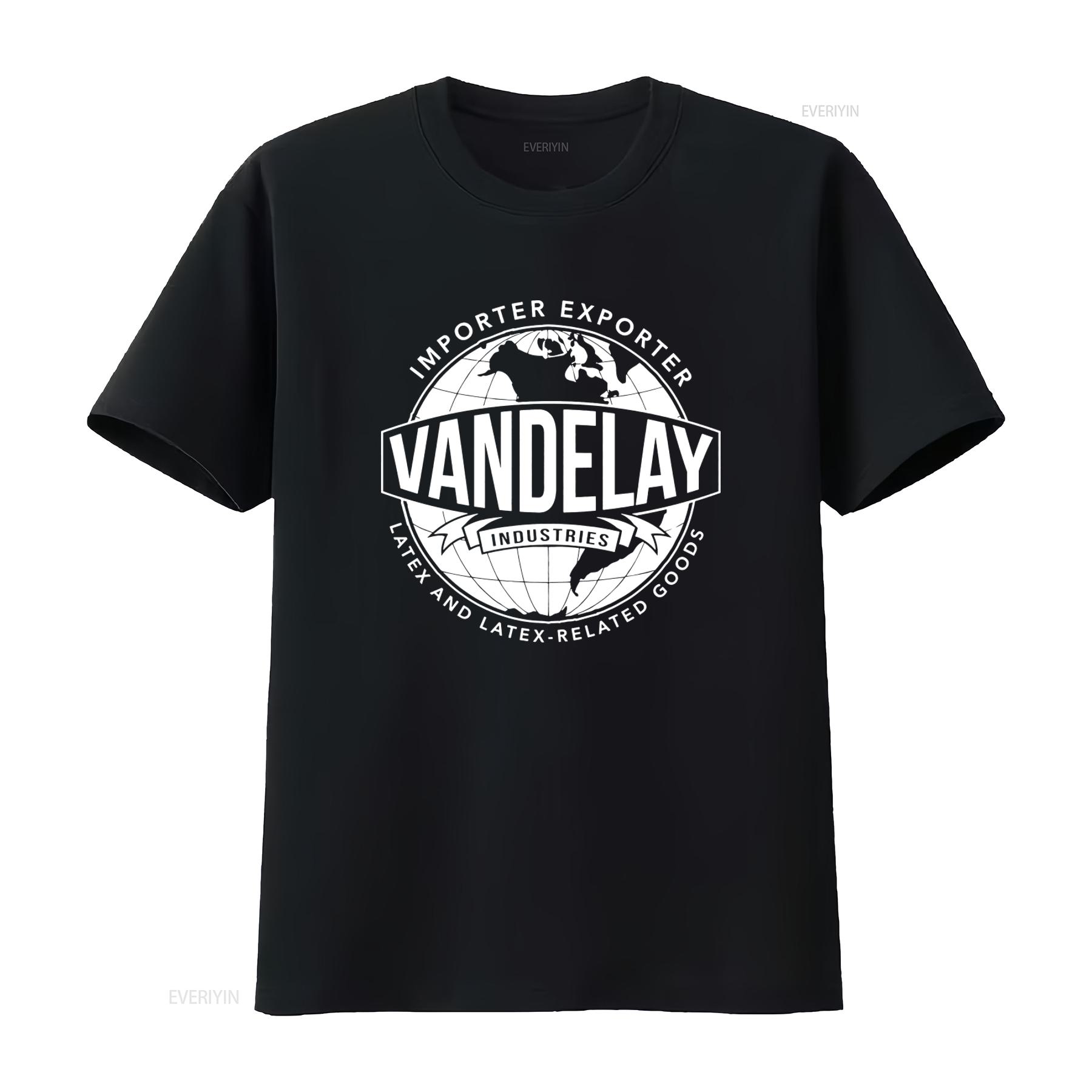 

Vandelay Industries T Shirt Imported Exporter Style Latex Related Goods Design vintage Washed Comfortable designer clothes 4XL