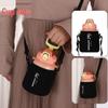 Creative Large Capacity Insulated Cup Sleeve with Wide Crossbody Strap for Kids