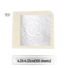 Pure 999 Silver Handicrafts: Single & Double Layer Silver Foil Paper Decor, Multiple Specifications Available