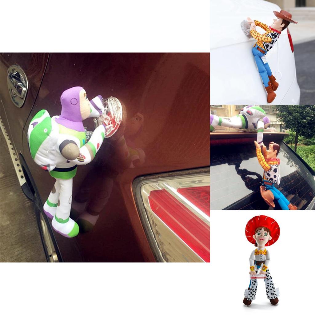 Funny 3d Toy Story Woody And Buzz Car Doll Soft Plush Toy Perfect For Collectors Or As A Gift High Quality Material