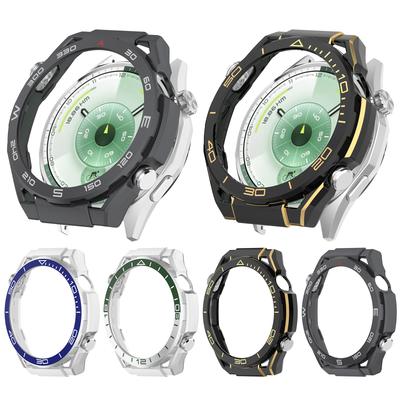 Ochranné pouzdro pro Huawei Watch GT 6 46mm Sklo Poškrábání odolný kryt Nárazník Tvrdý PC ochranný nárazník pro GT6 Příslušenství