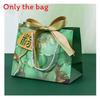 Traditional Dragon Boat Festival Zongzi Gift Bag With Eco Friendly White Card Paper For Celebrations