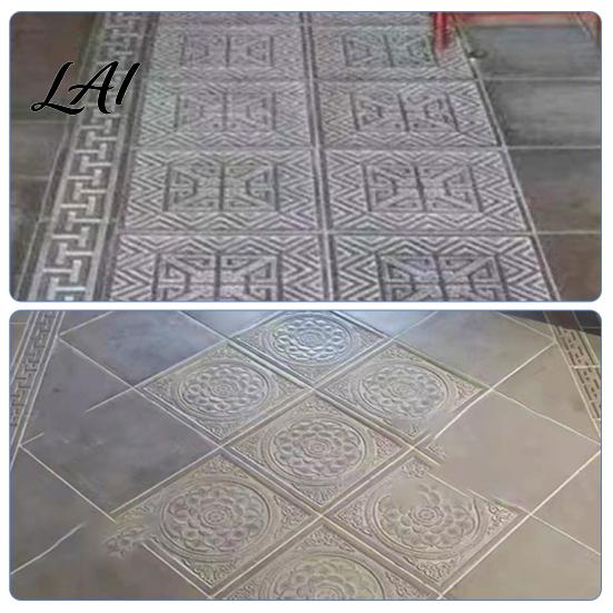 Cement Bestratingsteen Mal Herbruikbare Beton Pad Stapsteen Mal DIY Bestratingsmal Tuin Terras Loopbrug Maken voor Buiten Achtertuin Decoratie Plastic