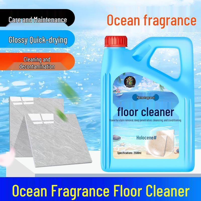 Tile and Wood Floor Cleaner with Lasting Fragrance - Removes Stains, No Watermarks