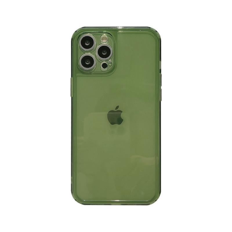 Transparent 17 Pro Max for IPhone Case IPhone 16 All Inclusive XS for 13 Solid Color 8p Protective Cover