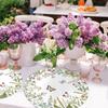 Retro Wildblumen-Platzset für Geburtstage, Hochzeiten oder Teepartys