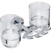 Bemeta Omega Double Toothbrush Holder 104110042