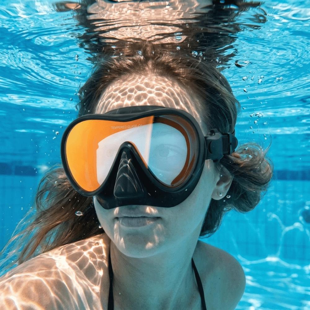 Beschlagfreie Schwimmbrille Auslaufsichere Schwimmbrille Professionelle Tauchmaske für Erwachsene