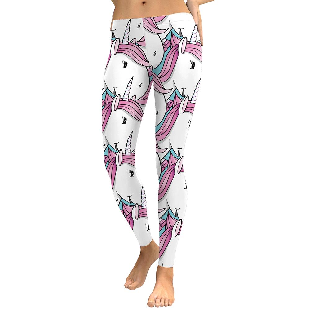 Women Leggings Lovely Hologrephic Digital Print Fitness Legging High Waist Workout Pants Casual Street Leggins Autumn