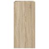 Bathroom Vanity Unit in Sonoma Oak 56 x 37.5 x 81 cm Engineered Wood