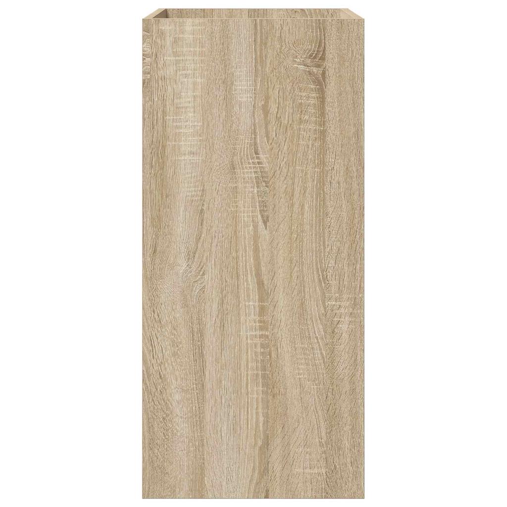 Bathroom Vanity Unit in Sonoma Oak 56 x 37.5 x 81 cm Engineered Wood