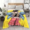 Anime Kitagawa Marin Kuscheldecke Flanell: Weiches, kinderfreundliches, warmes, antistatisches, waschbares Ganzjahres-Schlafsofa für Zuhause