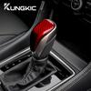 For Subaru XV Impreza 2018+ Forester + Outback + Gear Shift Lever Knob Cover Sticker Accessories Real Hard Carbon Fiber