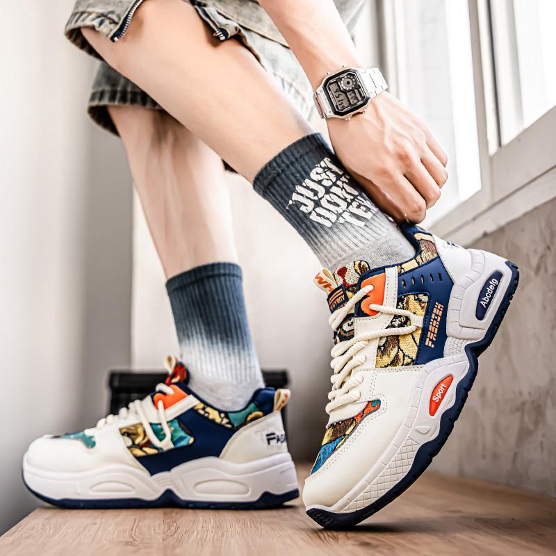 Fashion Designer Men's Shoes Breathable Platform Casual Sneakers For Man 2025 Niche Original Sneakers Men zapatos para hombre