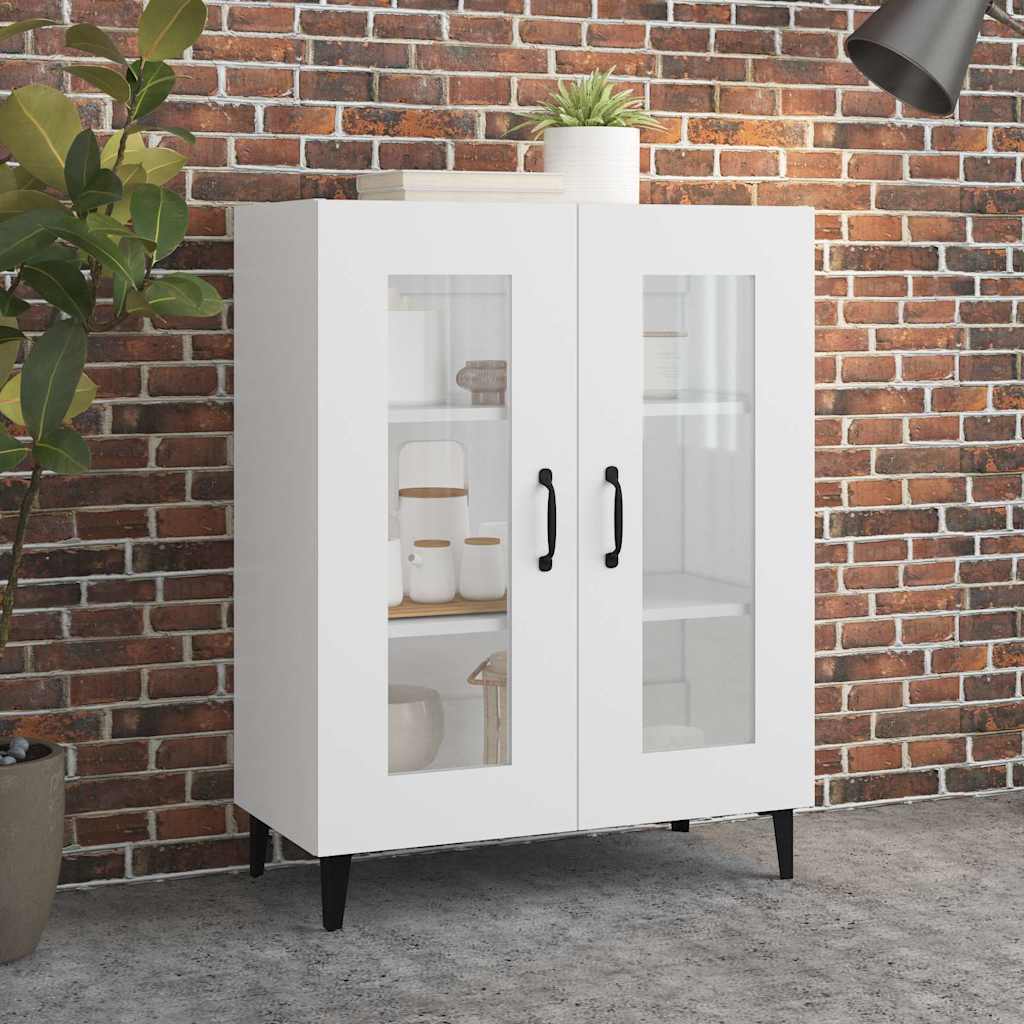 Vidaxl Cabinet, White, 69.5X34X90 Cm, Wood-Based Material
