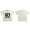 GALLERY DEPT Slogan Yesterday Was Tomorrow Print Crew Neck Short Sleeve T-Shirt Short Tee