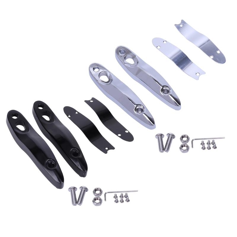 Aluminum Motorcycle Signal Mount Relocation Kit Bolt-On Left Right Bracket for Rear Custom Build Projects