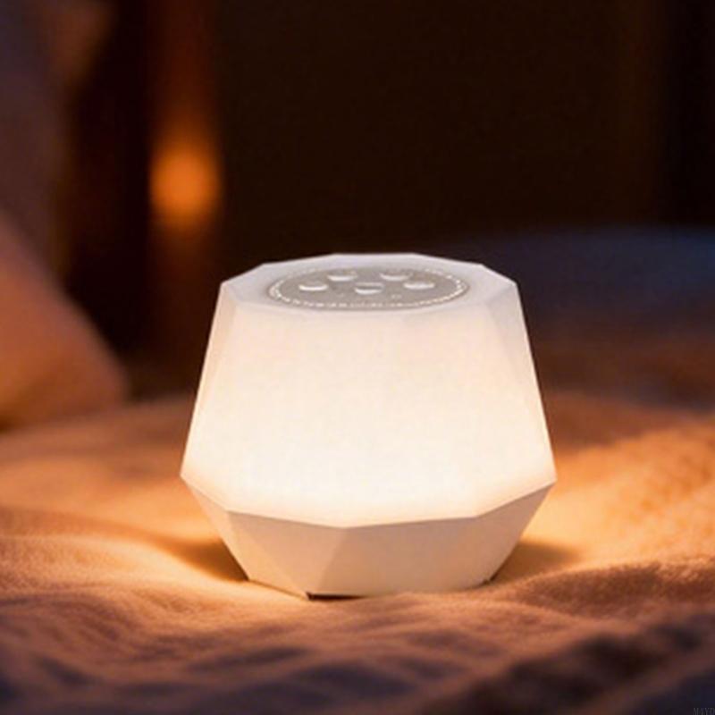 Portable Multicolor Night Light With Timer And Wireless Speaker For Bedroom Nursery Decoration M4YD