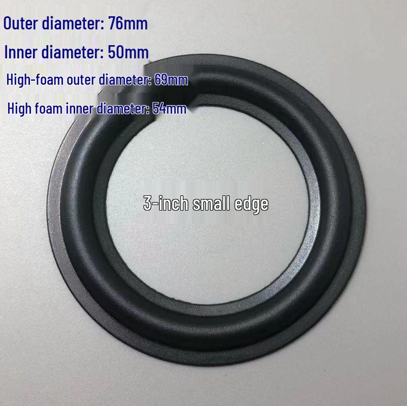Speaker Horn Repair Rubber Edge: 1.5 to 12 Inch Sizes