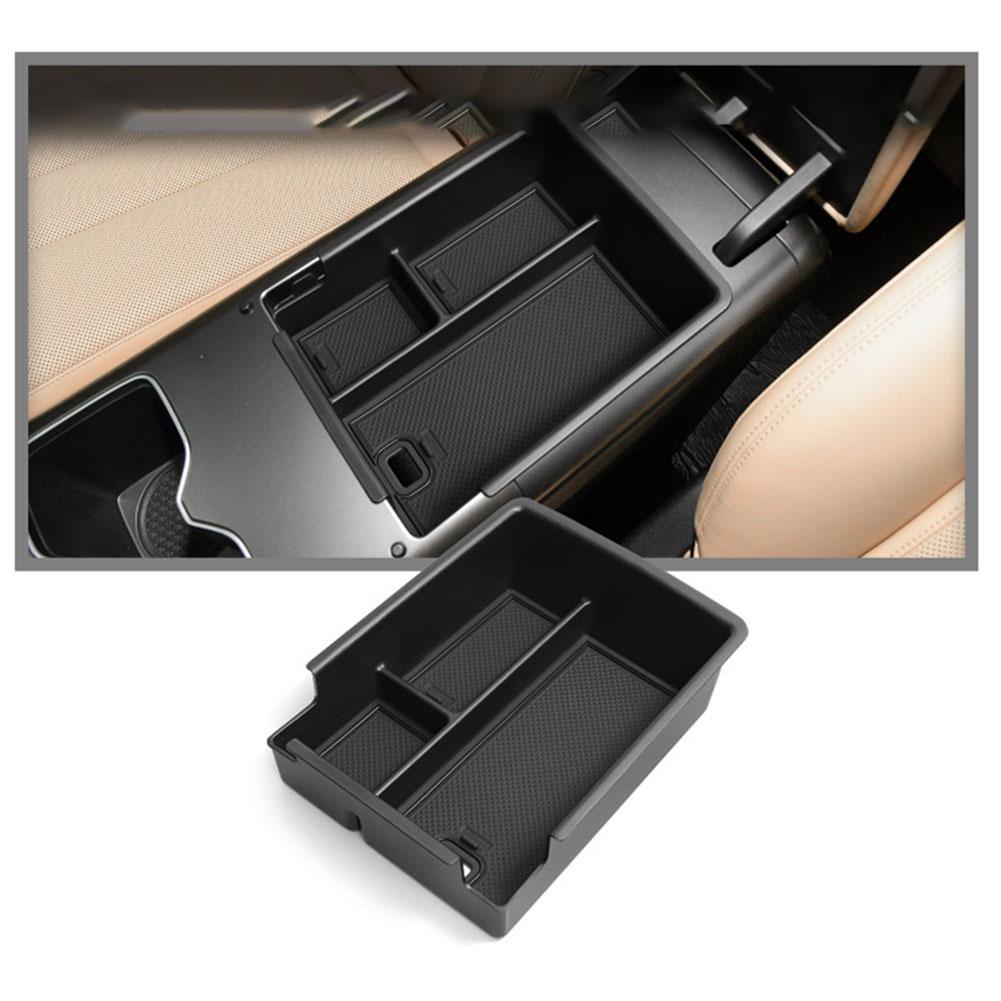 For BYD Song PRO DMI 2025 Car Storage Box Console Armrest Storage Box Car Organization Black Direct Replacement