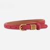 Women's Belt Genuine Leather Frosted Suede Retro High-end Decoration Women's Dress Accessories Belt
