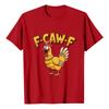 F-CAW-F Women's Casual Letter Print Short-sleeved Top T-shirt