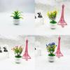 And Succulent Gypsophila Plants Artificial Flower Potted Plant For Giving Gift