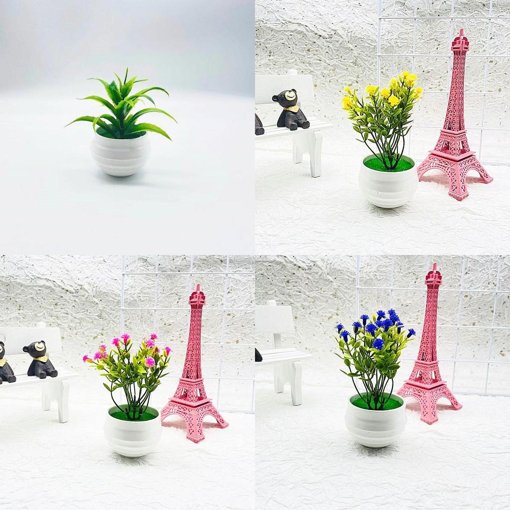 And Succulent Gypsophila Plants Artificial Flower Potted Plant For Giving Gift