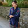 180*90cm New Cotton Embroidered Shawls Women Scarves Beautiful Fashion Gift Shawl