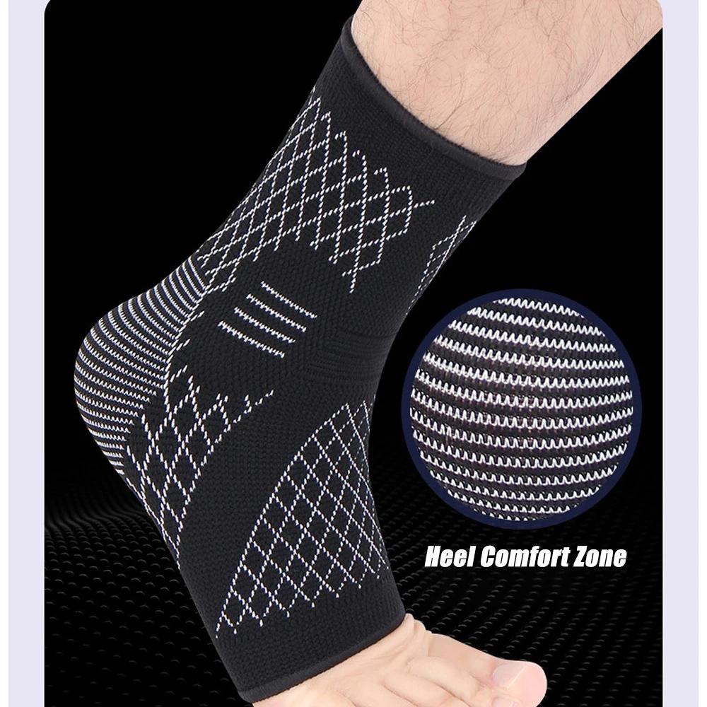 Achillessehnen-Stützbandage Plantarfasziitis-Socke Knöchel-Kompressionsmanschette Zur Schmerzlinderung Unisex
