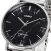 CASIO Quartz Watch Black Marble Metal Band Overseas Model [Casio] Men's MTP-VT01DM-1A