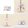 Adorable Plush Fox Keychain Charming Cartoon Doll With Soft Pp Cotton For Kids