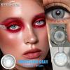 Eyeshare 1 Pair Holland Yearly Contact Lenses Blue Colored Eye Contacts Natural Gray Pupils For Men