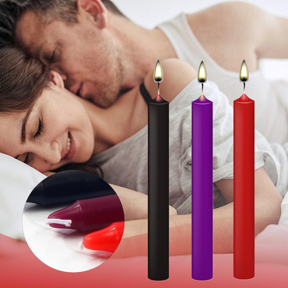 Drip Candles Sex Candles 3PCS/SET BDSM Flirting Adult Products SM Sex Toy For Couples Relaxation Low Temperature Candle