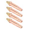 4Pcs Propane Cutting Torch Tips High Temperature Resistance Fast Cutting Isobaric Cutting Nozzle3#