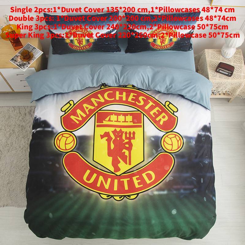 

Princess Cartoon Bedding Digital Print Three Piece Duvet Cover Bedding Supplies Single(135x200cm)