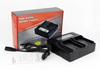 Dual Charger for Nikon EN-EL15: Compatible with D610, D800, D7000, V1, D7200, D750 Models